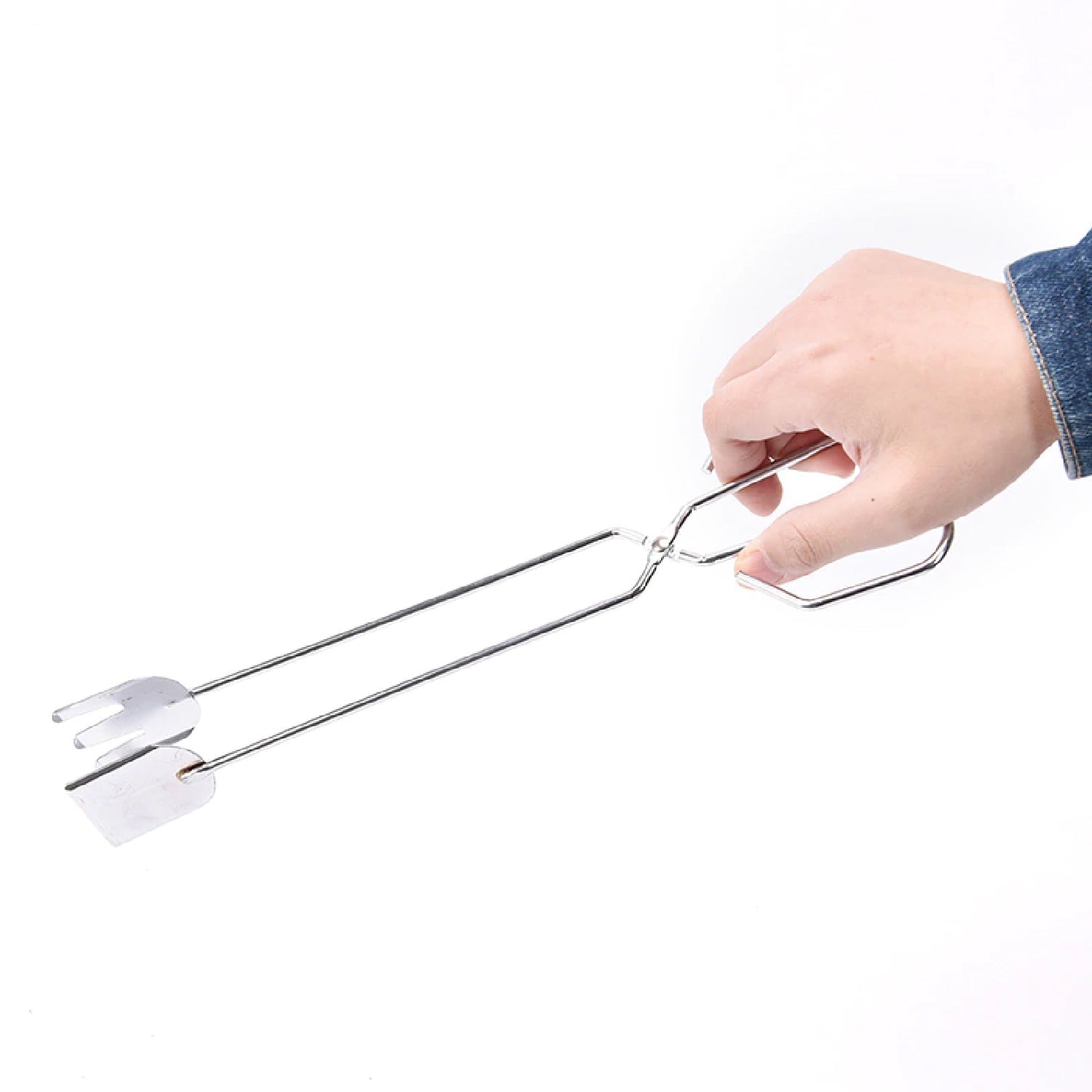 2883 31cm MULTI FUNCTIONAL METAL BBQ CLIP TONGS CLAMP FOR GARBAGE CHARCOAL SERVING TOOLS DeoDap 2883 31cm MULTI FUNCTIONAL METAL BBQ CLIP TONGS CLAMP FOR GARBAGE CHARCOAL SERVING TOOLS DeoDap